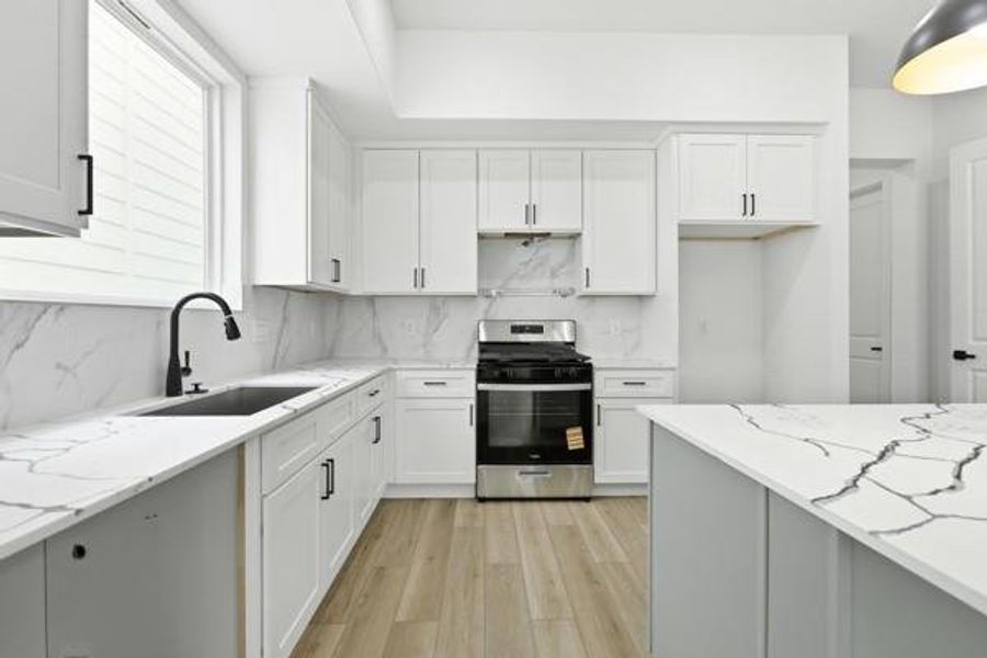 Furnished interior view inside a new home in , Houston (Image 13).