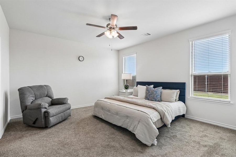 Furnished interior view inside a new home in Silverado, Aubrey (Image 10).