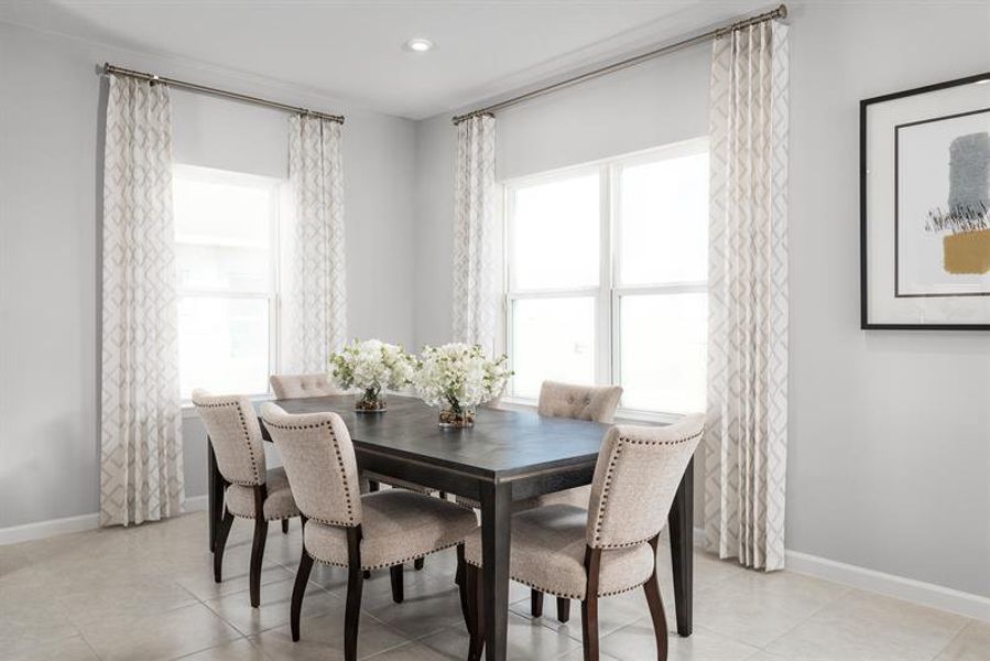 Representative furnished interior of a home built from the Oakton by Ryan Homes in Copperleaf, Ocala (Image 6).