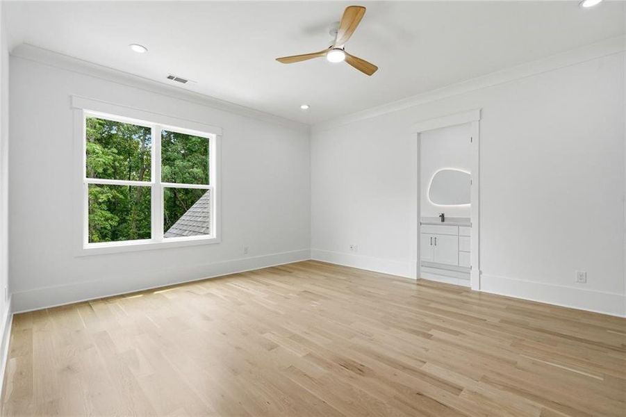 Spacious, unfurnished interior of a new home in , Buford (Image 27).