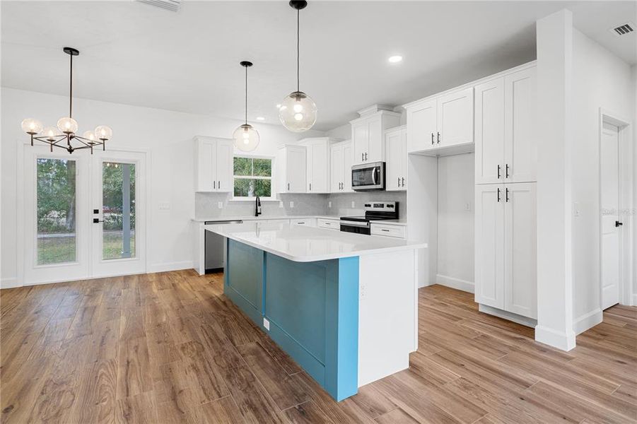 Furnished interior view inside a new home in , Bronson (Image 11).