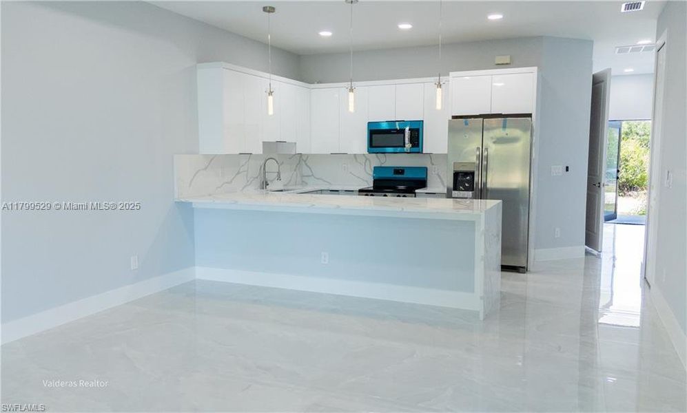Furnished interior view inside a new home in , Lehigh Acres (Image 5).