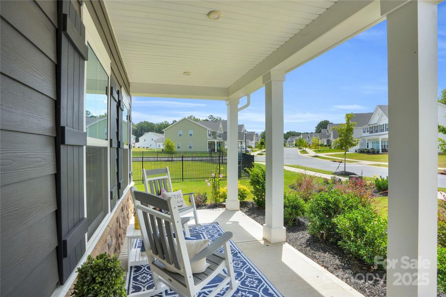 Furnished interior view inside a new home in Springshire Creek, Indian Trail (Image 17).