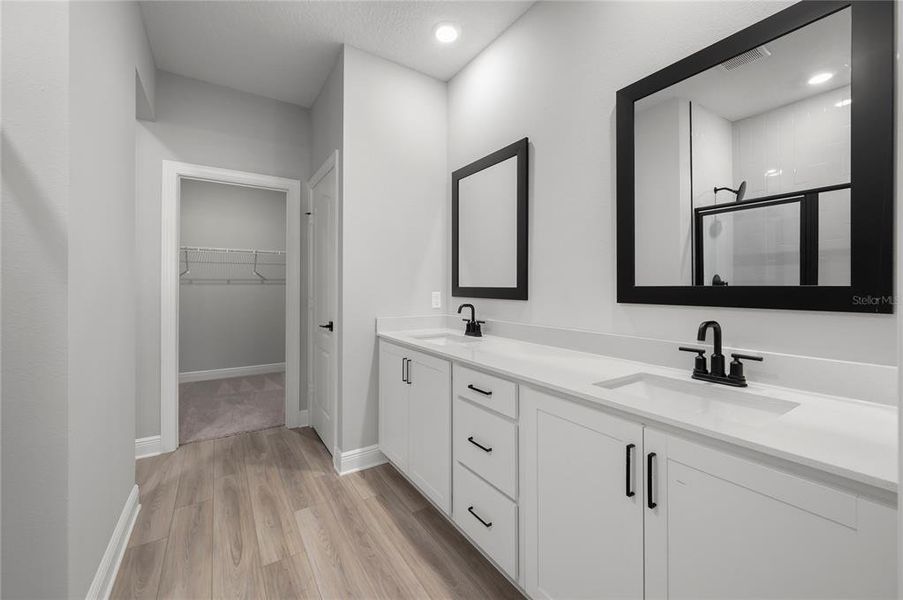 Furnished interior view inside a new home in Gum Lake Preserve, Lake Alfred (Image 7).