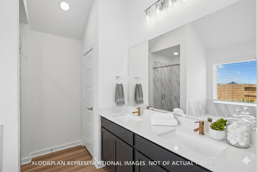Furnished interior view inside a new home in Moran Ranch, Willis (Image 8). Furnished interior view inside a new home in Moran Ranch, Willis (Image 8).