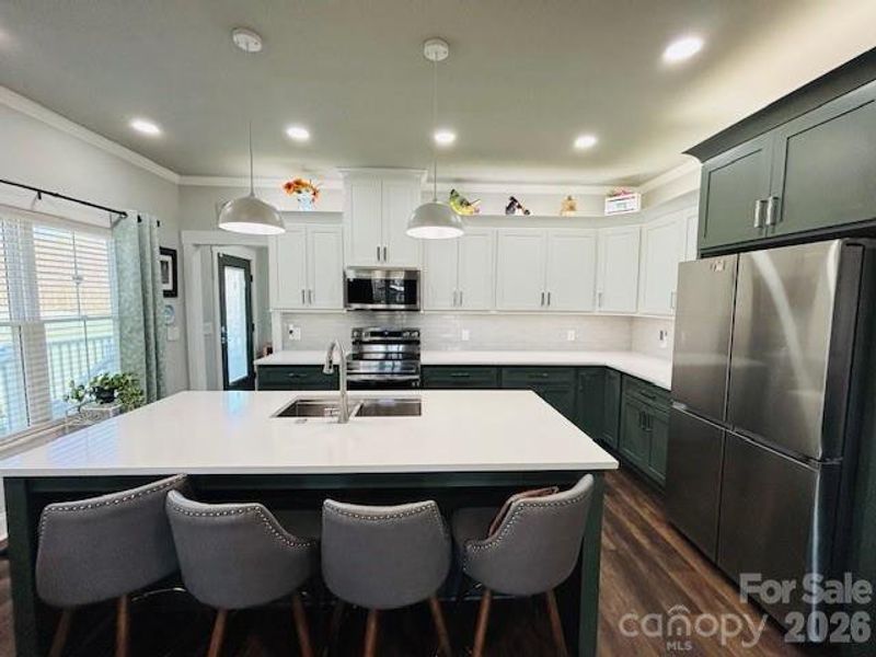 Furnished interior view inside a new home in , Ellenboro (Image 6).