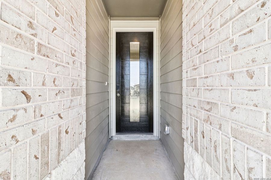 Exterior details and patio area of a home in Lark Canyon, New Braunfels (Image 29).