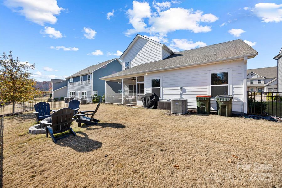 Exterior details and patio area of a home in , York (Image 26).