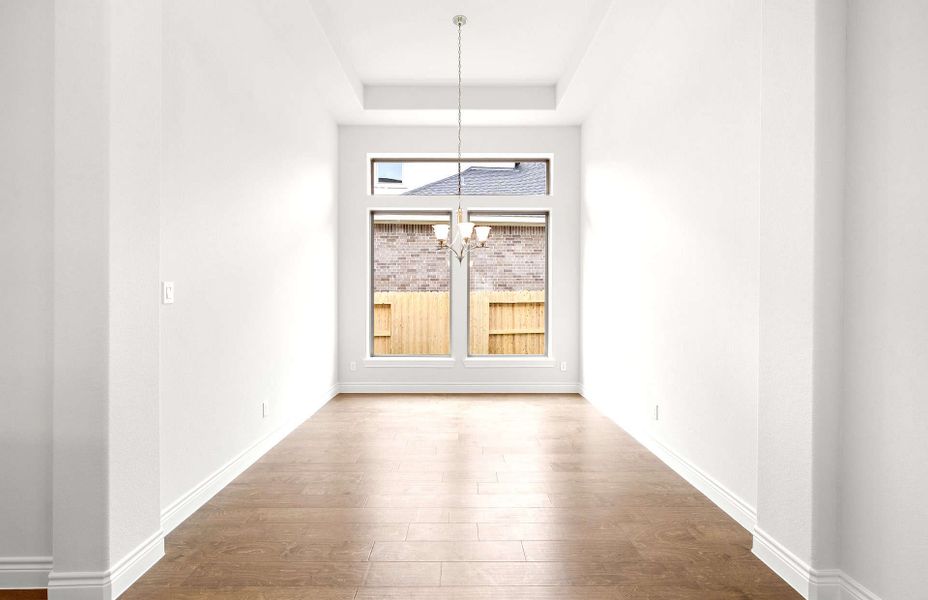 Spacious, unfurnished interior of a new home in Audubon 60′, Magnolia (Image 24).