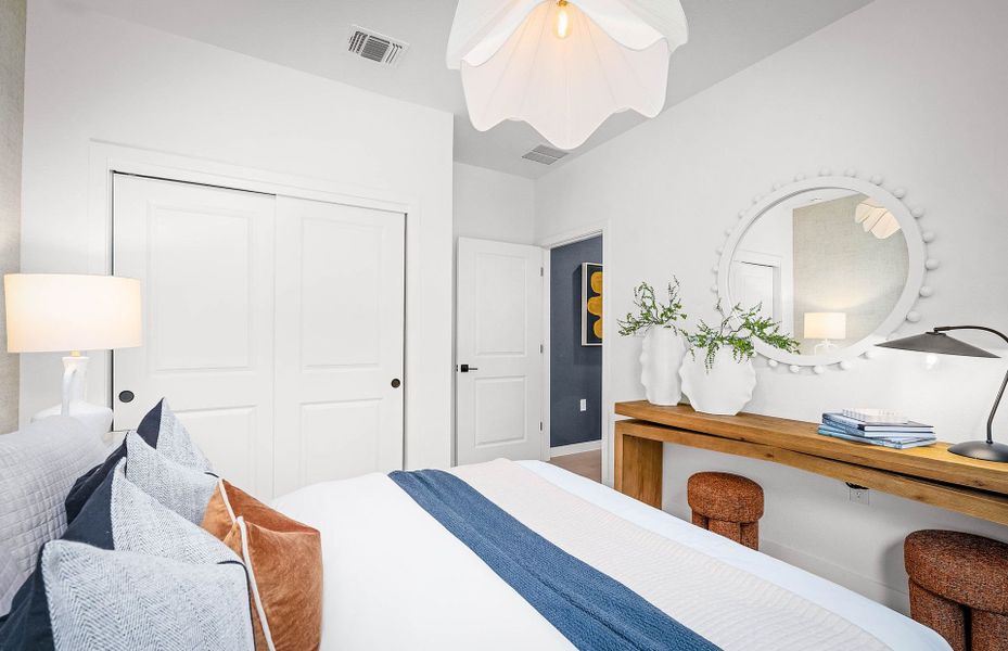 Representative furnished interior of a home built from the Hallmark by Del Webb in Del Webb Austin at Lost Pines, Bastrop (Image 56).