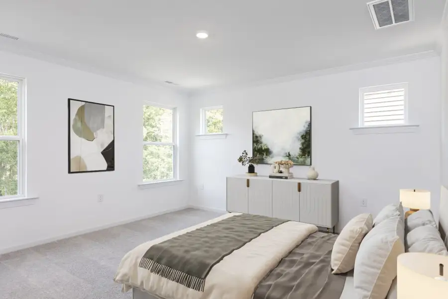 Furnished interior view inside a new home in Camden, Angier (Image 8).