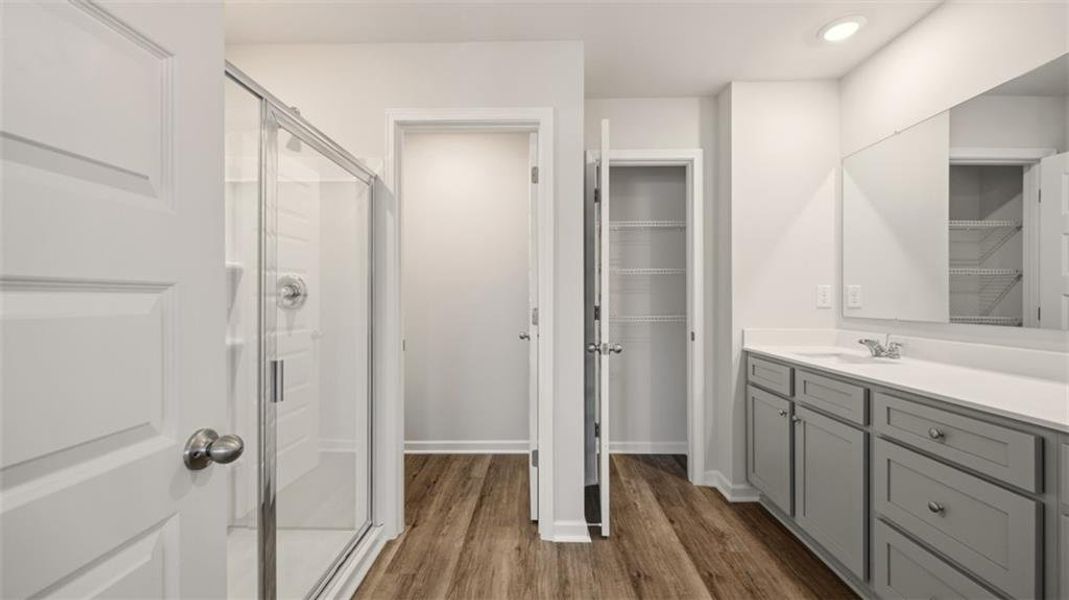 Furnished interior view inside a new home in Brookland Commons, Monroe (Image 5).