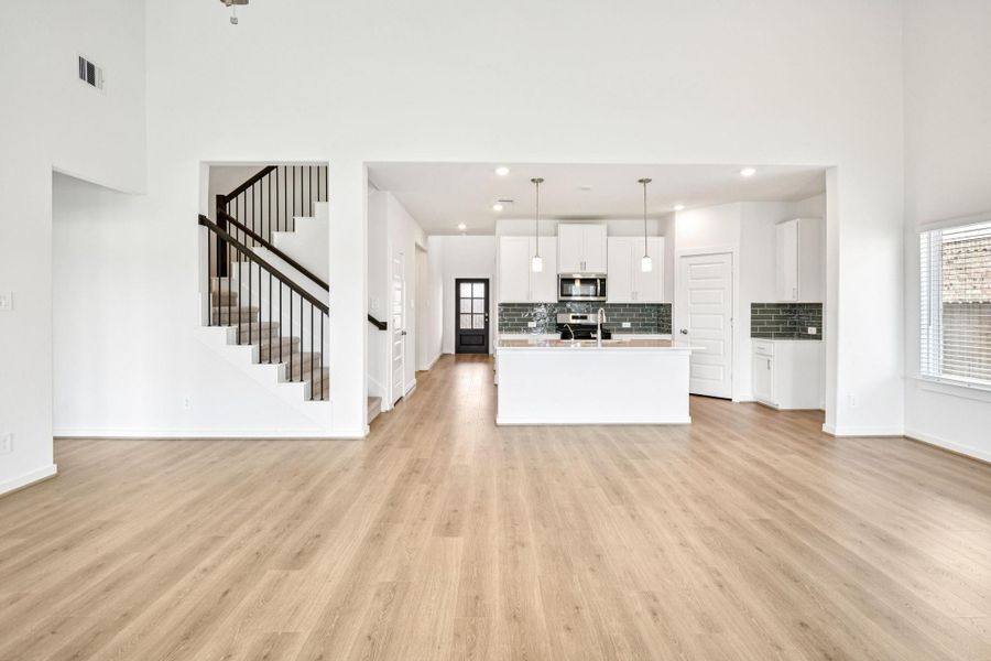 Photo is not of the actual home, but is an inspirational photo of builder’s model home and may depict options, furnishings, and/or decorator features that are not included