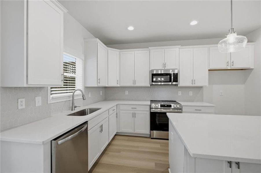 Furnished interior view inside a new home in , Mableton (Image 6).
