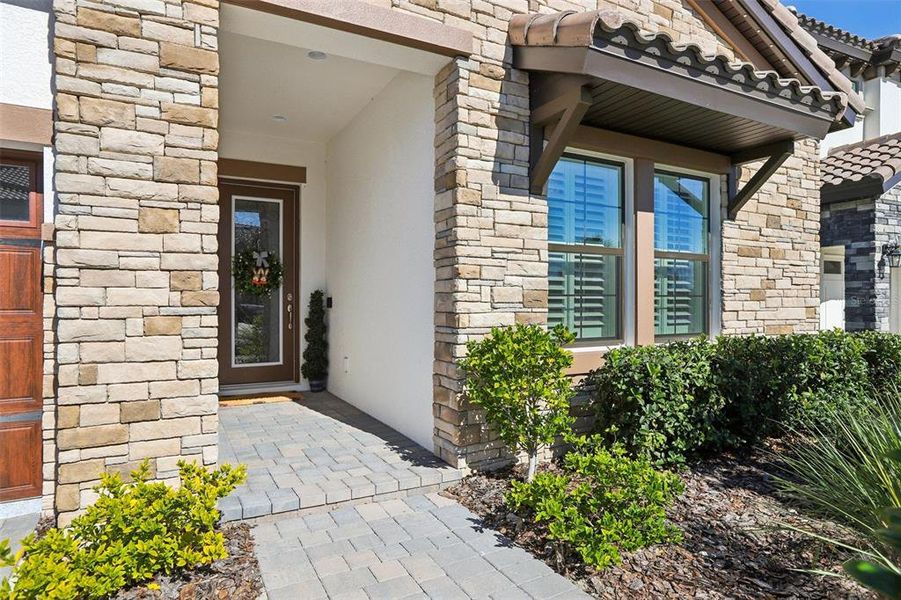 Exterior details and patio area of a home in , San Antonio (Image 3).