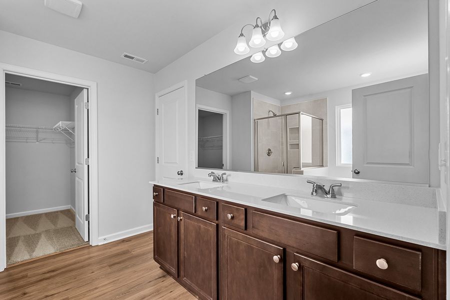 Furnished interior view inside a new home in Hanes Lake, Winston-Salem (Image 11).