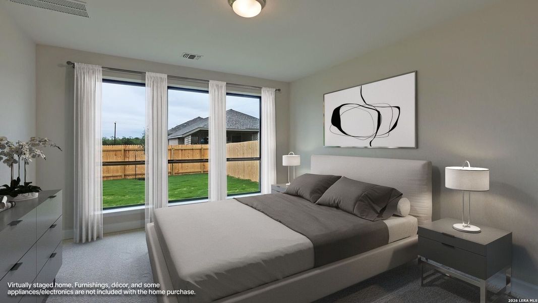 Furnished interior view inside a new home in Haby Hill, San Antonio (Image 6).