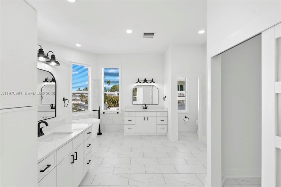 Furnished interior view inside a new home in , Crystal Beach (Image 11).