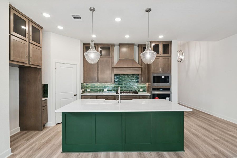 Furnished interior view inside a new home in , Todd Mission (Image 9). Furnished interior view inside a new home in , Todd Mission (Image 9).
