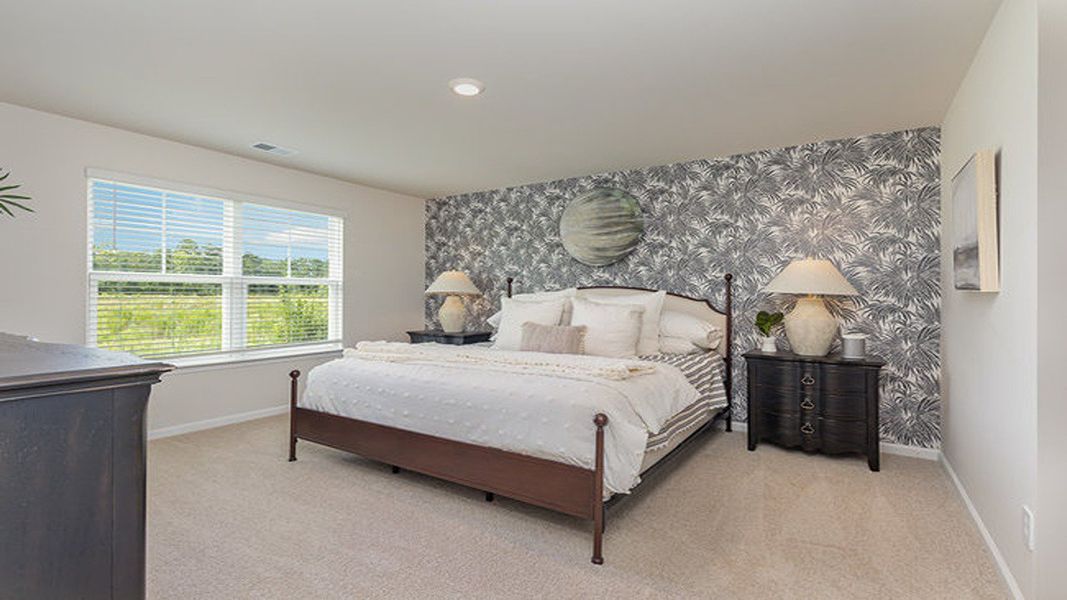 Furnished interior in a model home at Cottonwood Place in Tabor City (Image 15).