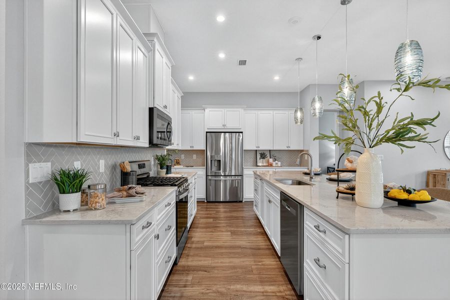 Furnished interior view inside a new home in , St. Johns (Image 30). Furnished interior view inside a new home in , St. Johns (Image 30).