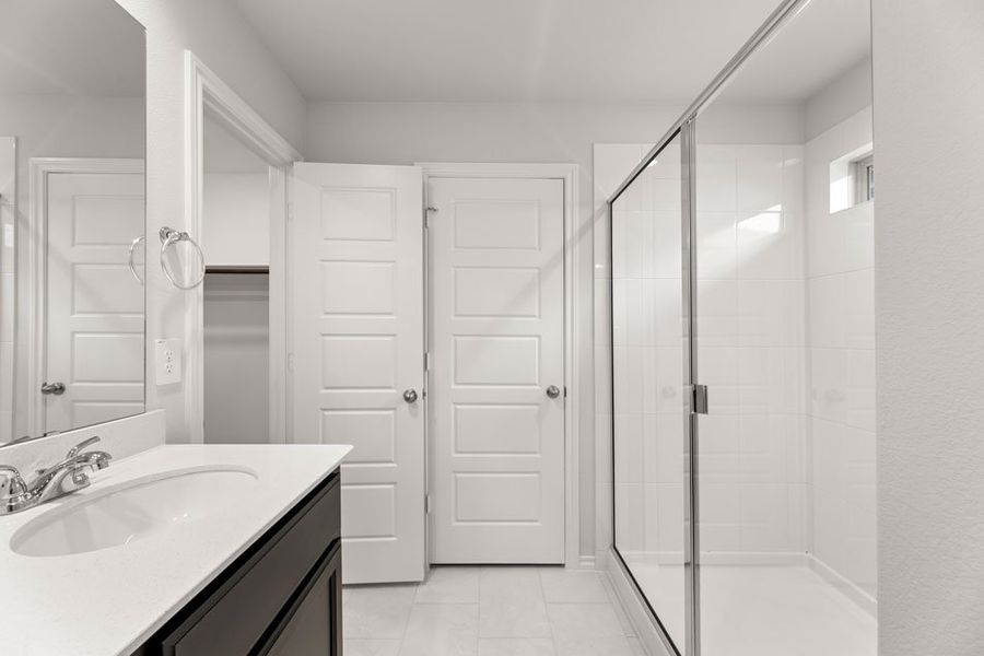 Representative exterior photo of a completed home built from the Lincoln by Impression Homes in ValleyBrooke, Mesquite, TX (Image 16).