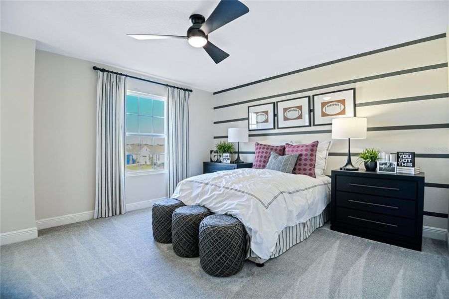 Furnished interior view inside a new home in Seaport Village, Tavares (Image 24).