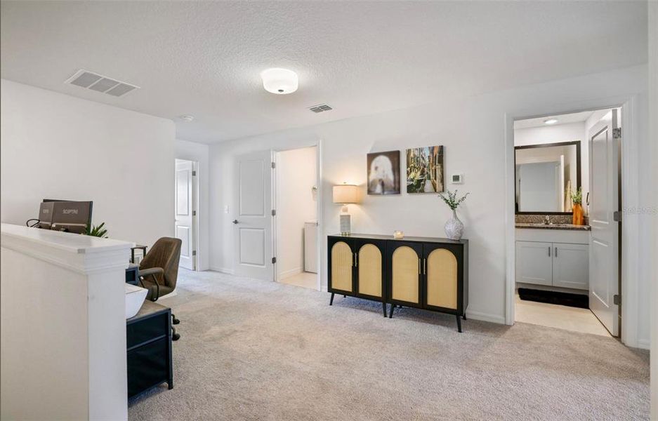 Furnished interior view inside a new home in , Palmetto (Image 11). Furnished interior view inside a new home in , Palmetto (Image 11).