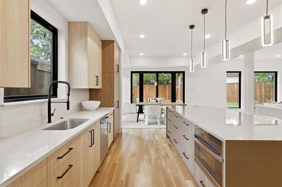 Furnished interior view inside a new home in , Dallas (Image 15).