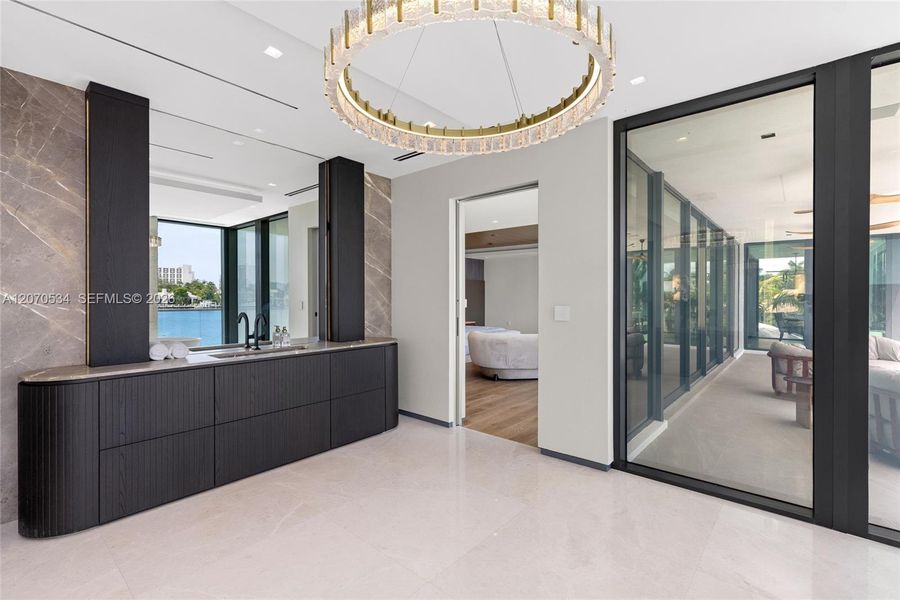 Furnished interior view inside a new home in , Fort Lauderdale (Image 14).