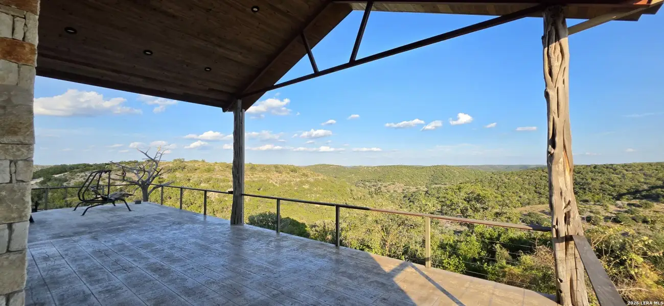 Exterior details and patio area of a home in , Leakey (Image 28).