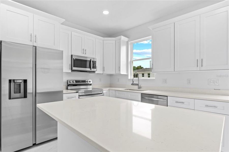 Furnished interior view inside a new home in , Dunnellon (Image 7).