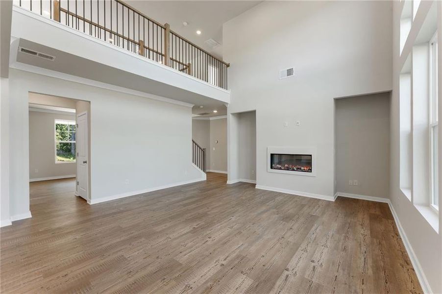 Spacious, unfurnished interior of a new home in The Estates at Gainesville Township, Gainesville (Image 27).