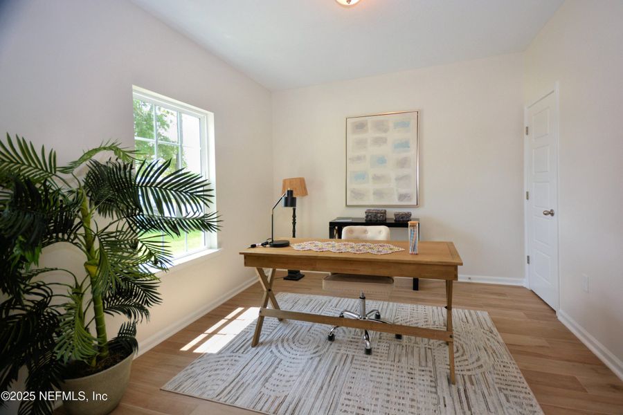 Furnished interior view inside a new home in , Jacksonville (Image 26).