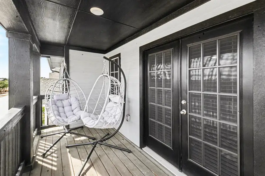 Exterior details and patio area of a home in , Rowlett (Image 22).