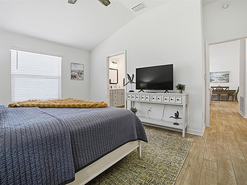 Furnished interior view inside a new home in , The Villages (Image 32).