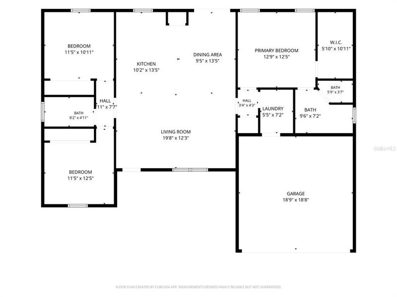 2D floor plan layout of this home in , Ocklawaha, FL (Image 5).