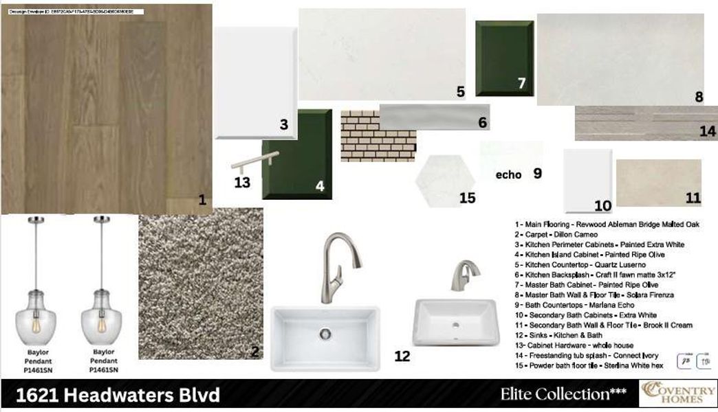 Interior Design Selections