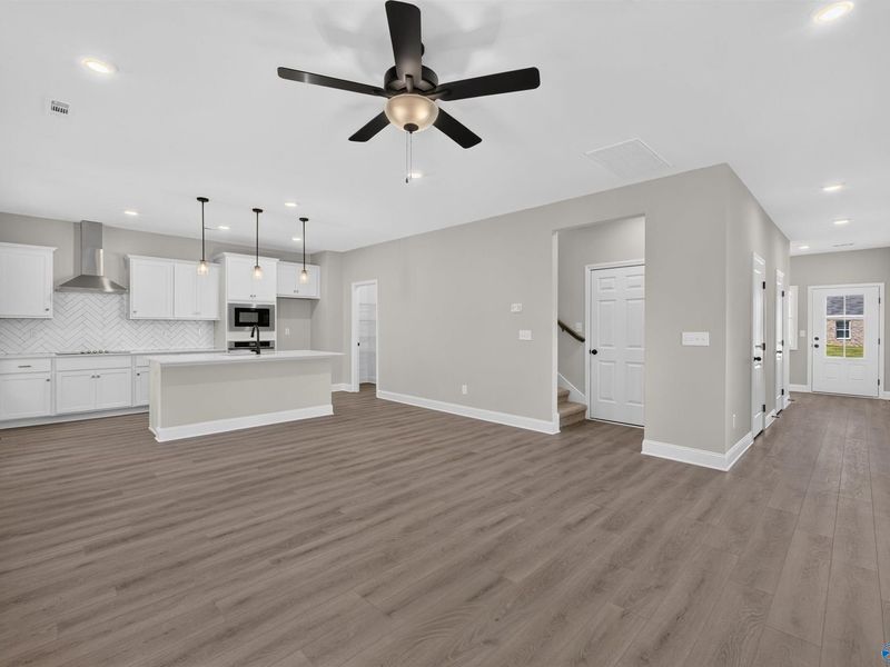 Spacious, unfurnished interior of a new home in Bailey Park, Fayetteville (Image 15). Spacious, unfurnished interior of a new home in Bailey Park, Fayetteville (Image 15).