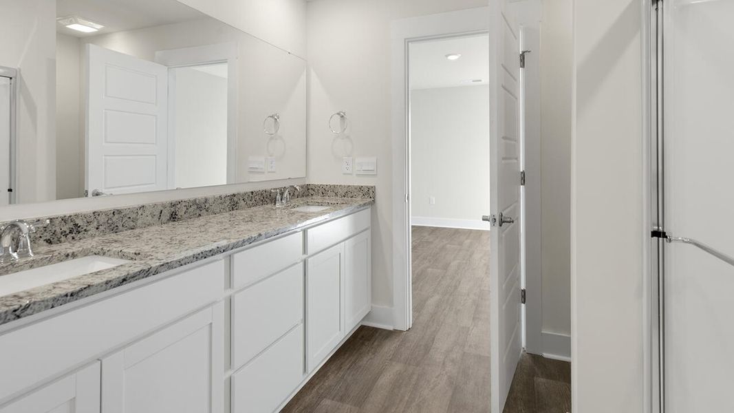 Furnished interior view inside a new home in Sidbury Station, Castle Hayne (Image 10).