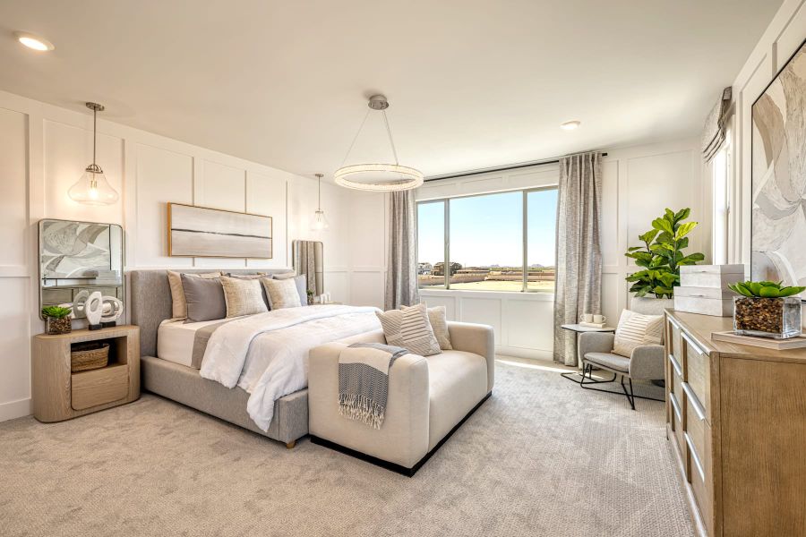 Representative furnished interior of a home built from the Grove 50-3 by Tri Pointe Homes in Soleo, San Tan Valley (Image 7).