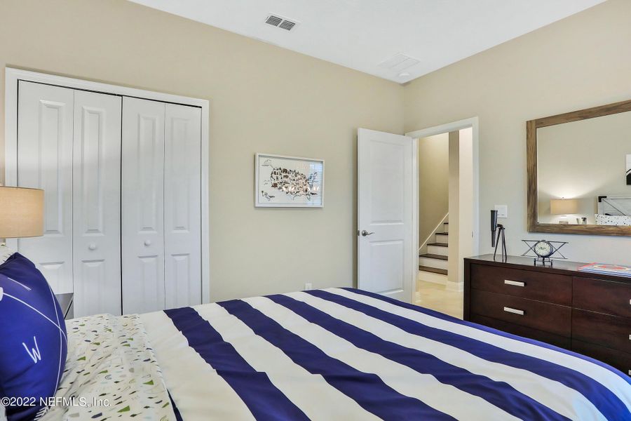 Furnished interior view inside a new home in Silver Landing at SilverLeaf, St. Augustine (Image 19).