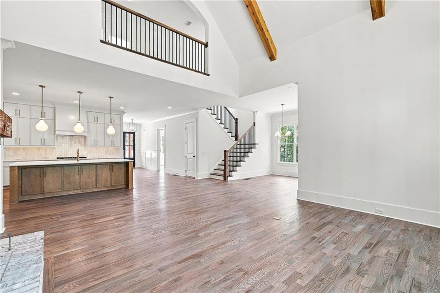 Spacious, unfurnished interior of a new home in Malone's Pond, Ball Ground (Image 57).