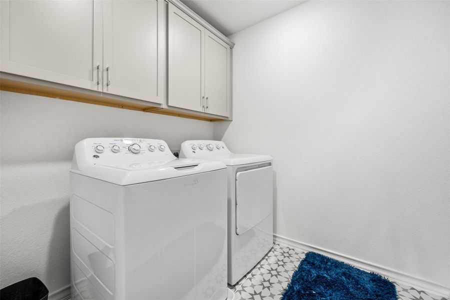 Furnished interior view inside a new home in Stonewall Ranch 50s, Liberty Hill (Image 5).