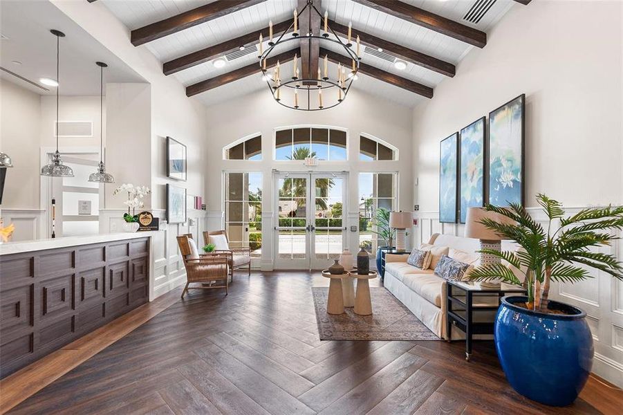 Furnished interior view inside a new home in , Kissimmee (Image 18).