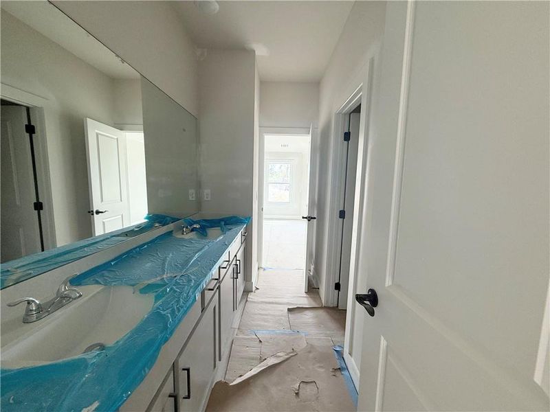 In-progress construction of a new home in , Hoschton, GA (Image 26).