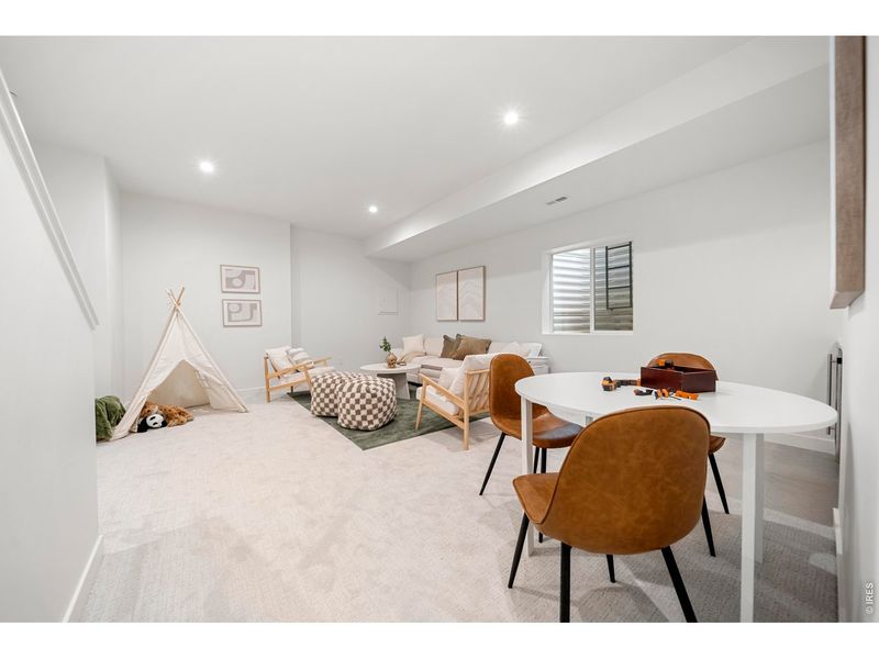 Furnished interior view inside a new home in , Denver (Image 36). Furnished interior view inside a new home in , Denver (Image 36).