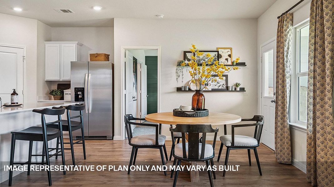 Furnished interior view inside a new home in Thunder Rock, Marble Falls (Image 21).