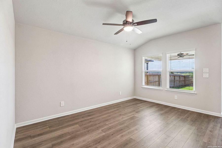 Spacious, unfurnished interior of a new home in Estancia Ranch - Premier Series, San Antonio (Image 17). Spacious, unfurnished interior of a new home in Estancia Ranch - Premier Series, San Antonio (Image 17).