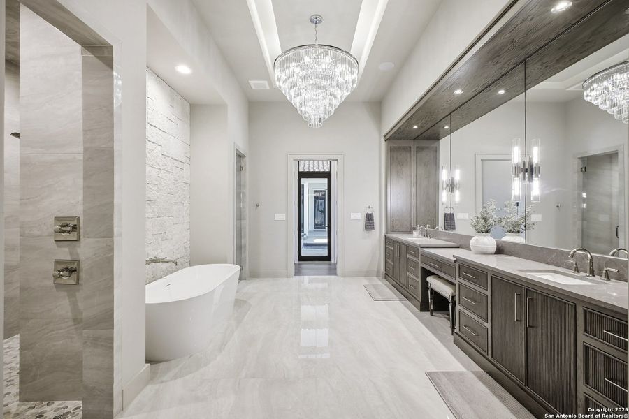 Furnished interior view inside a new home in , San Antonio (Image 11). Furnished interior view inside a new home in , San Antonio (Image 11).